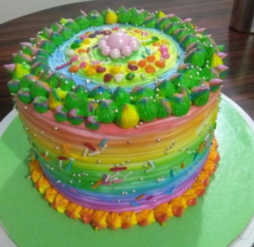Rainbow cake